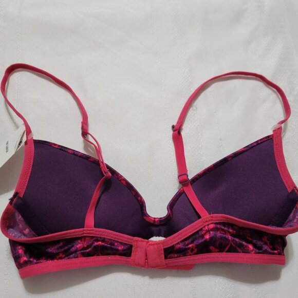 FLIRTITUDE 32B Convertible Racerback Underwire Bra XS Thong NWT Damask - Picture 7 of 7